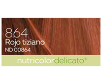 BIOKAP TINTE DE PELO ROJO TIZIANO 8.64 Delicato tintes de pelo tinte para el pelo tintes para el pelo Tintes de pelo tinte de pelo rojo tiziano 8.64 Delicato + Tintes de pelo rojo tiziano tinte pelirrojo